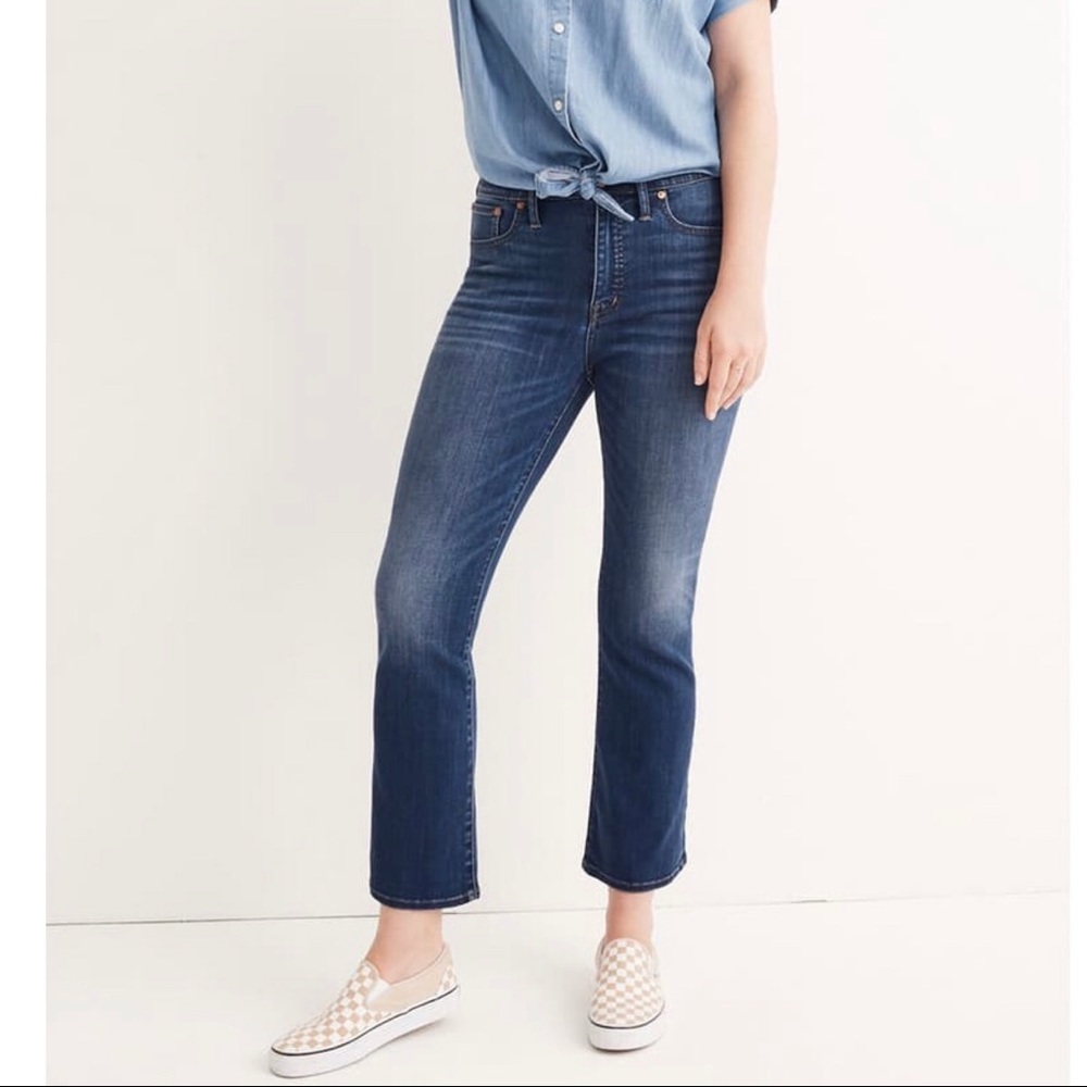 Madewell Cali Demi-boot Jeans‎ Size 23S